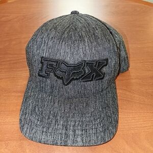 Fox Racing Embroidered Logo Trucker Flexfit Fitted Cap Hat L/XL